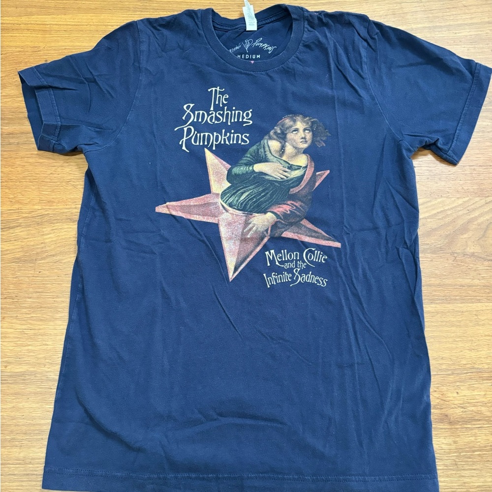The Smashing Pumpkins/Mens/M/Navy Blue/Mellon Collie and the Infinite Sadness